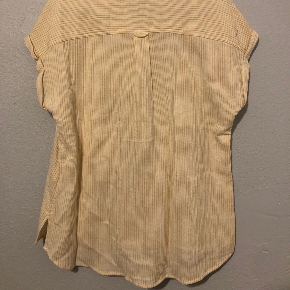 Yellow Button Down Shirt - Picture 2 of 4